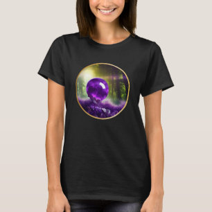 Camiseta Arte Digital Ametist Orb Fantasy