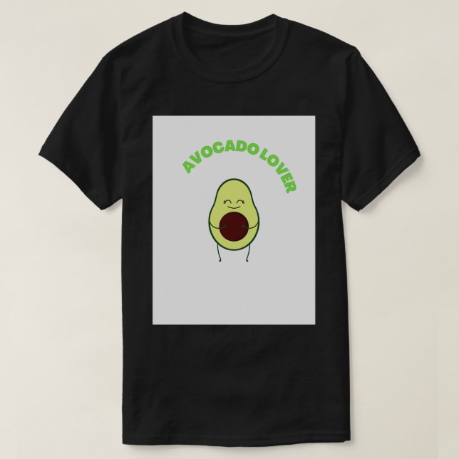 Camiseta Arte digital Avocado (Frente do Design)