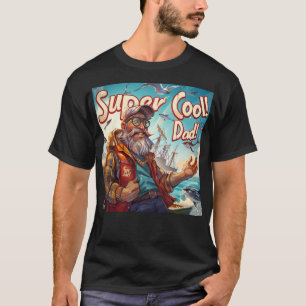 Camiseta Arte digital de Pai super Legal