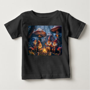 Camiseta Arte Digital Feliz Gnomos