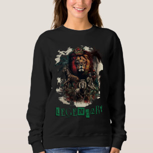 Camiseta Arte Digital Legado Lendário do Leão GRÁFICO
