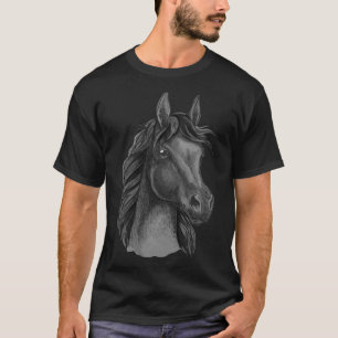Camiseta arte do cavalo amadeus