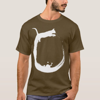 Camiseta Arte do círculo de gatos