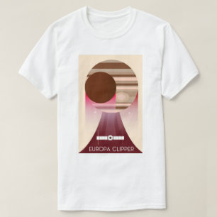 Camiseta Arte do espaço da tosquiadeira do Europa