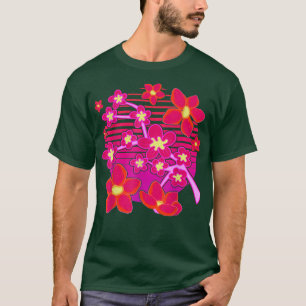 Camiseta Arte do Japão Flor Rosa Sakura Vaporwave Cereja, 9
