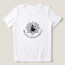 Camiseta Arte do Mantra Presente Mãe Filho Lótus