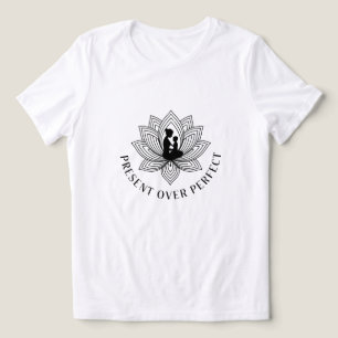 Camiseta Arte do Mantra Presente Mãe Filho Lótus
