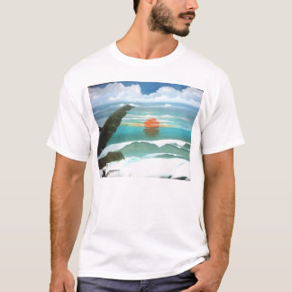 Camiseta arte do oceano
