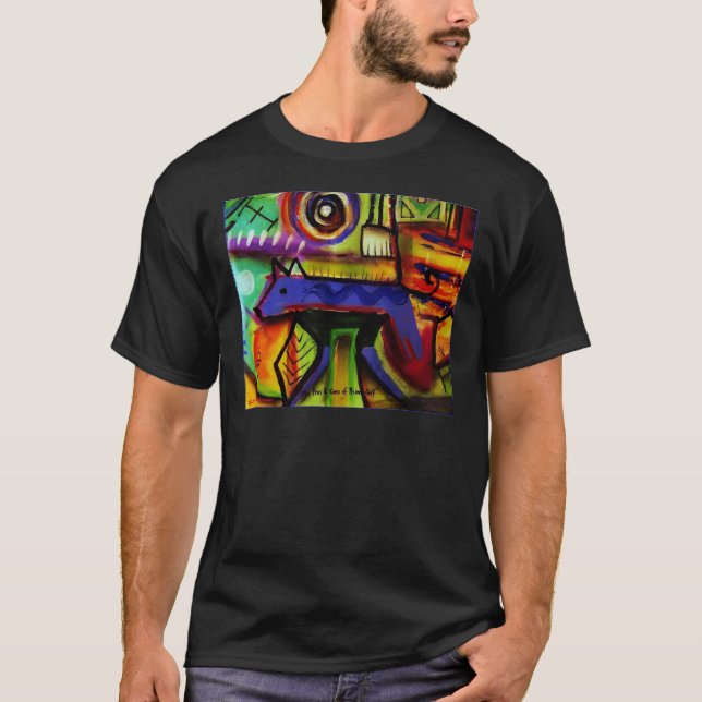 Camiseta Arte do original do desenhista (Frente)