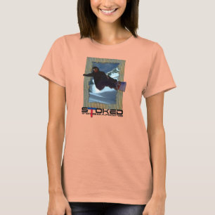 Camiseta Arte do pensionista da neve