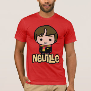 Camiseta Arte do Personagem de desenho animado Neville Long