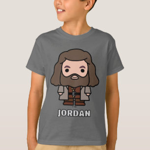 Camiseta Arte do Personagem de Desenho do Hagrid