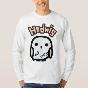 Camiseta Arte do Personagem de Desenho Hedwig