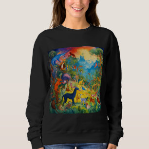 Camiseta arte do reino selvagem