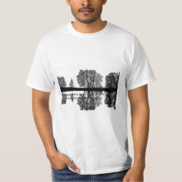 Camiseta Arte do Rio da Floresta Negra - Natureza Misterios