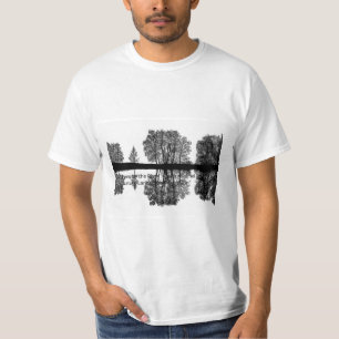 Camiseta Arte do Rio da Floresta Negra - Natureza Misterios