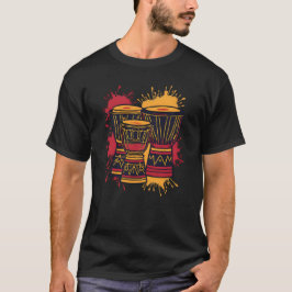 Camiseta Arte do Ritmo Tribal