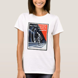 Camiseta Arte do trem Imnecessária Fotos Vintage Vintage Ve