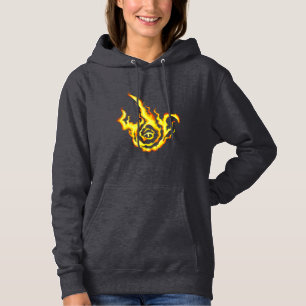 Camiseta Arte do Ventilador Franzado