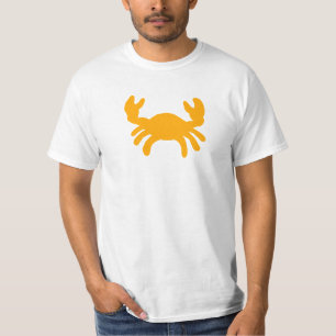 Camiseta Arte do Zodíaco Câncer Amarelo – Símbolo Astrológi