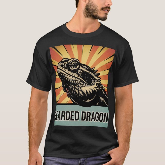 Camiseta Arte e Designs de Dragão com Caramelo, Única para  (Frente)