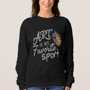 Camiseta Arte É Meu Esporte Favorito