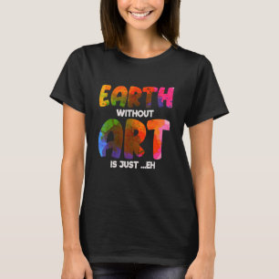 Camiseta Arte É Meu Professor De Artista Esportivo Favorito