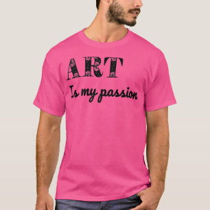 Camiseta Arte é minha paixão