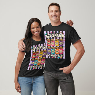 Camiseta Arte É Minha Paixão Artista Criativo Jars de Gelei