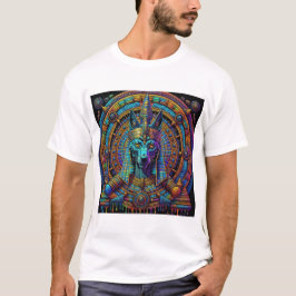 Camiseta Arte Egípcia Anubis