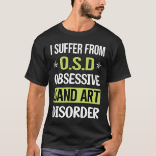 Camiseta Arte em Areia de Amor Obsessivo