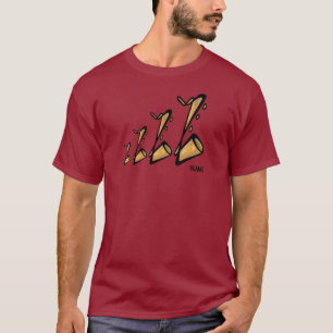 CAMISETA ARTE EM BRANCO - SAX