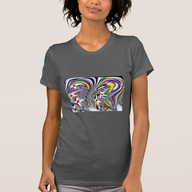 Camiseta Arte em formas divertidas (Frente)