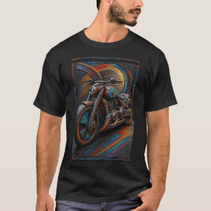 Camiseta Arte em Mosaico do Retro Spectrum Cruiser