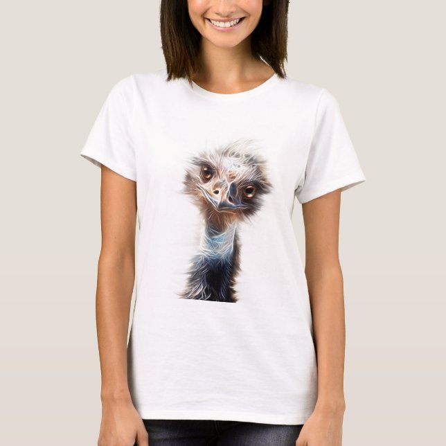 Camiseta Arte Emu Luminosa (Frente)