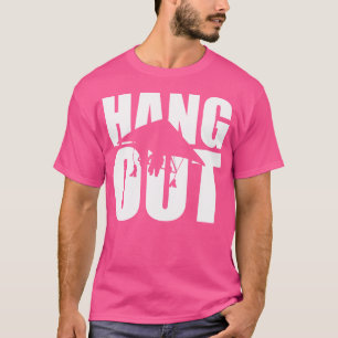 Camiseta Arte engraçada de Asa Delta para praticantes de As