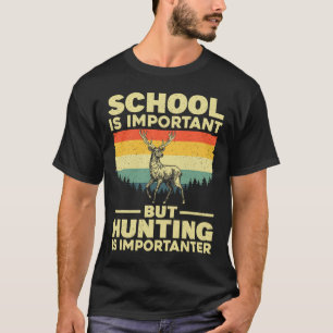 Camiseta Arte Engraçada de Caça para Meninos e Homens Caçad