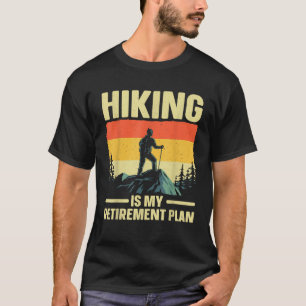 Camiseta Arte engraçada de caminhada para homens e mulheres