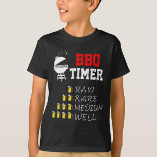 Camiseta Arte engraçada de churrasco para homens e mulheres