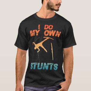 Camiseta Arte engraçada de esqui na montanha nórdica para h