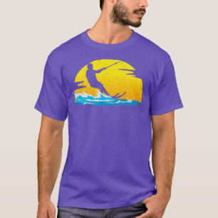 Camiseta Arte Engraçada De Esqui Para Homens Mulheres Ataqu