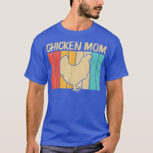 Camiseta Arte Engraçada De Frango Para Mamãe Mulheres De Ga