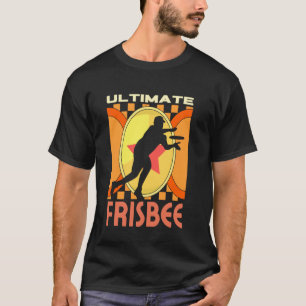 Camiseta Arte engraçada de Frisbee para homens mulheres Dis