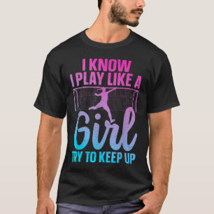 Camiseta Arte engraçada de futebol para mulheres e meninas