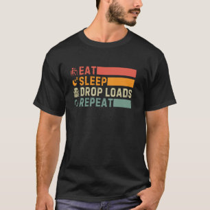 Camiseta Arte engraçada de motorista de caminhão para homen