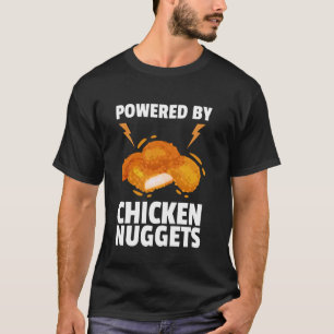 Camiseta Arte Engraçada de Nugget de Frango Para Homens Mul