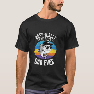 Camiseta Arte engraçada de pesca para pai homens Dia dos Pa