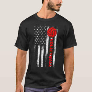 Camiseta Arte Engraçada De Voleibol Para Homens Mulheres EU