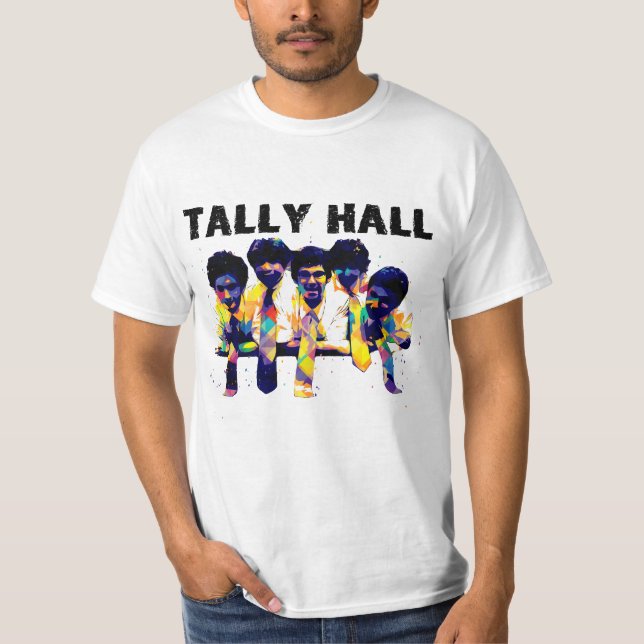 Camiseta arte engraçada do hall de entrada (Frente)