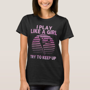 Camiseta Arte Engraçada Para Raparigas Futebol Mulheres Soc